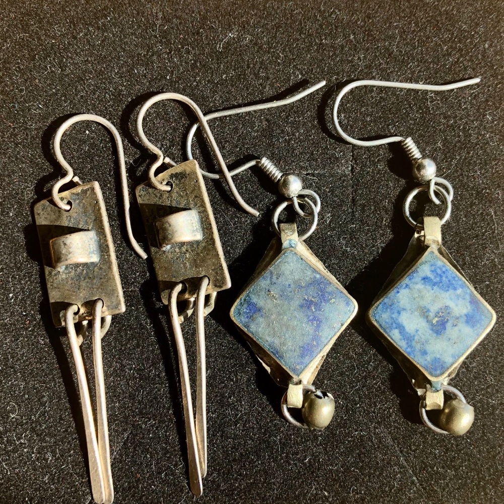 Set of handcrafted earrings